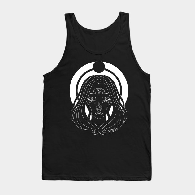 The Seer | Witchy Goth Tank Top by Bad Witch